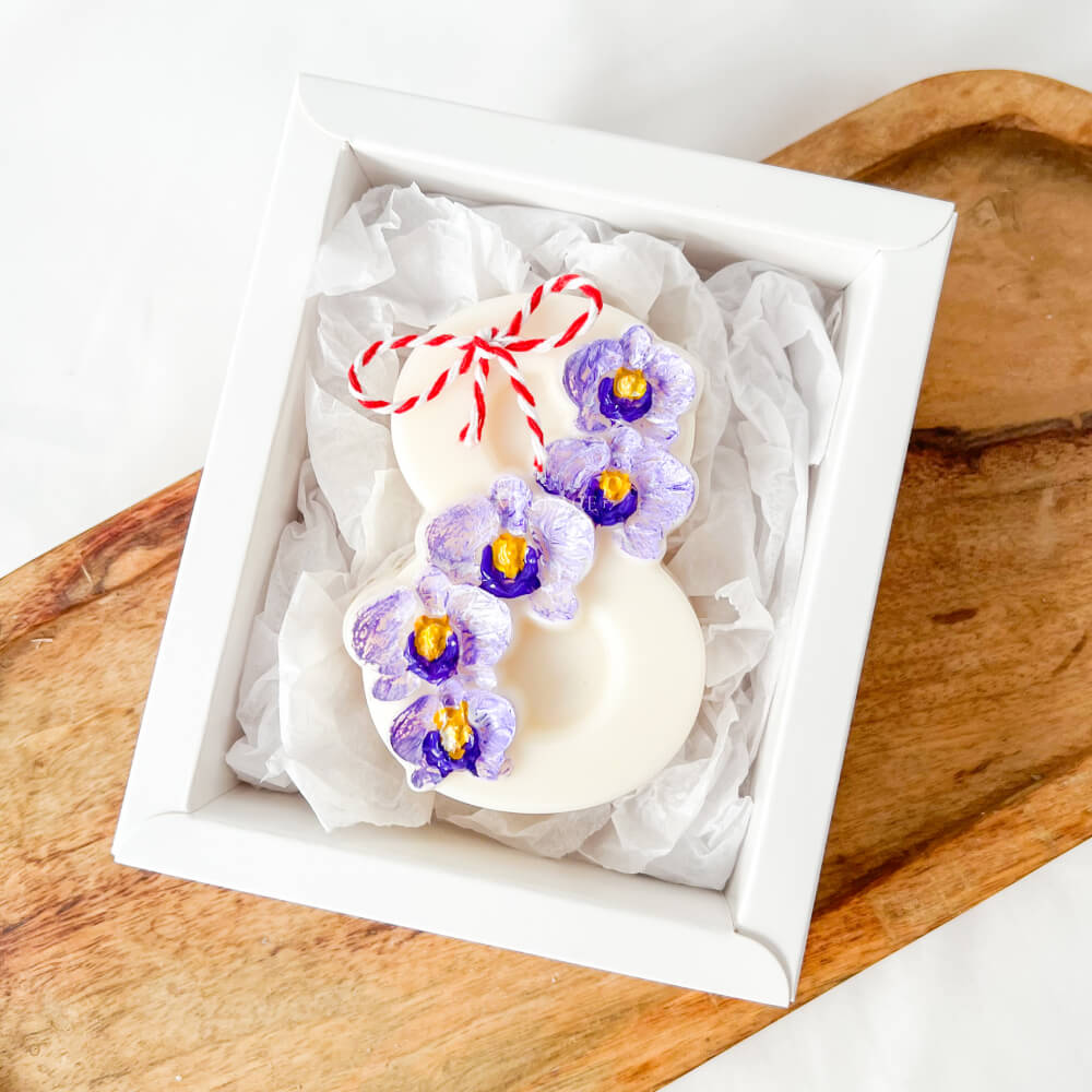 martisor parfumate ceara vegetala cifra 8 orhidee MYGRACE