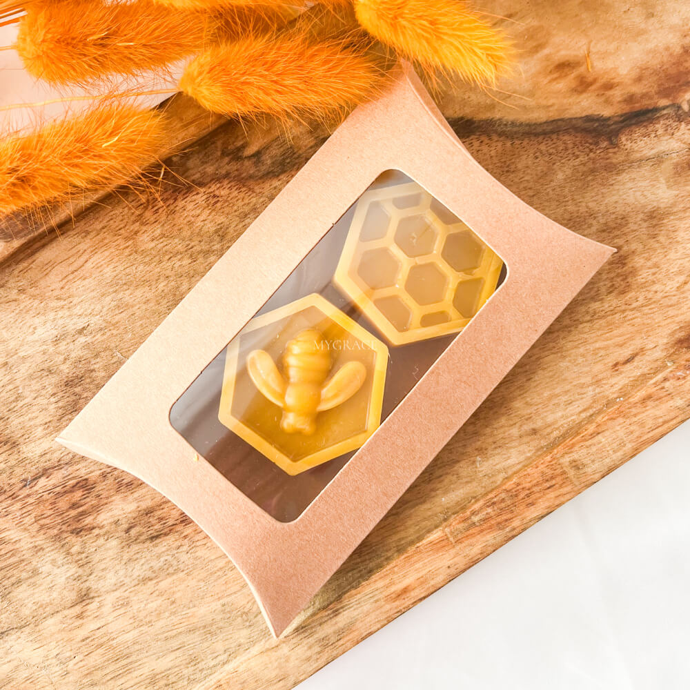 Ceară purificare aer, ceară de albine pură 100%, producător local, model faguri