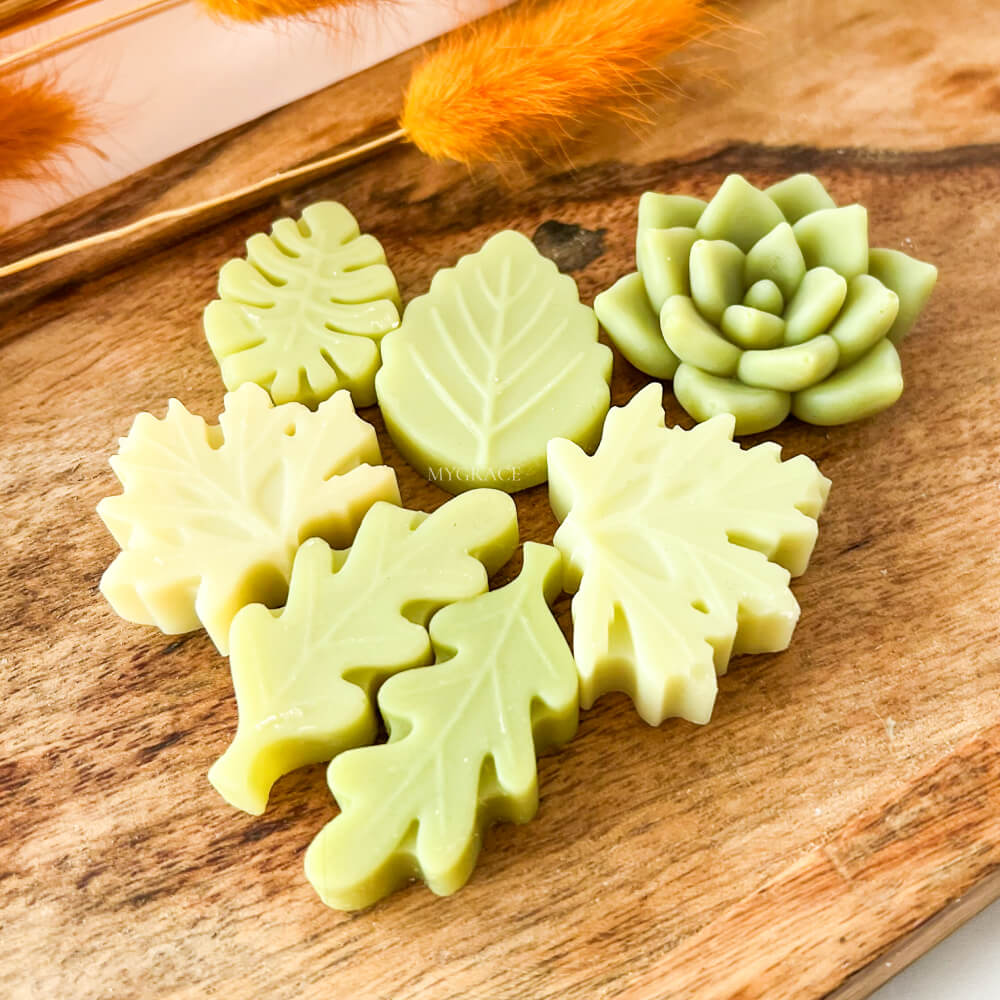 Ceară parfumată ”Fresh Autumn Leaves”, ceară naturală, note dulci-fresh, 35 g