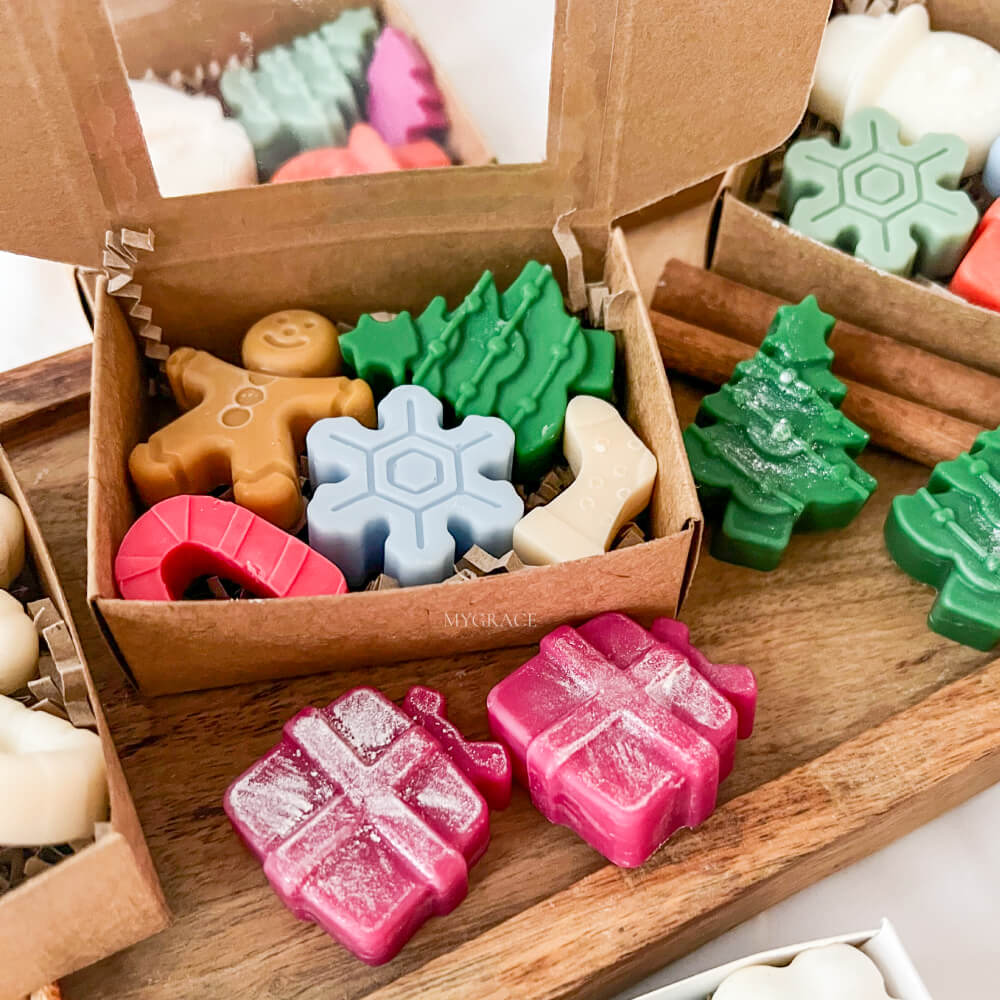 ceara parfumata Craciun figurine wax melts ceara soia MYGRACE