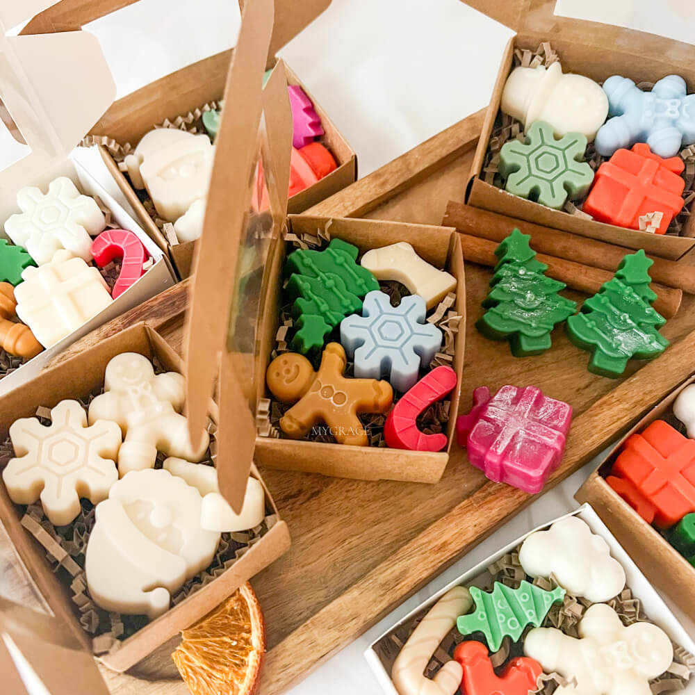 ceara parfumata Craciun figurine wax melts ceara soia MYGRACE