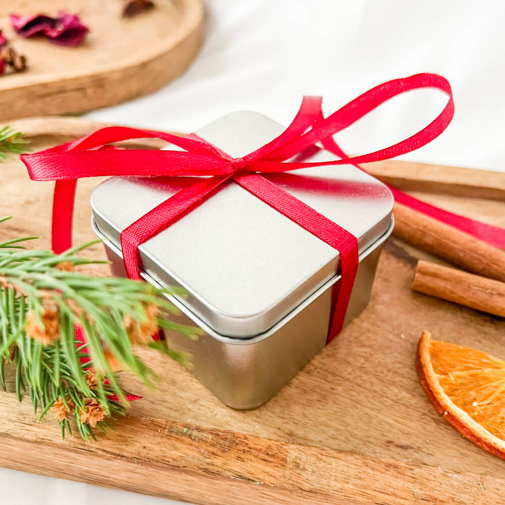 Ceară parfumată Crăciun ”Cutia cu Brăduți” (wax melts ceară soia pură)