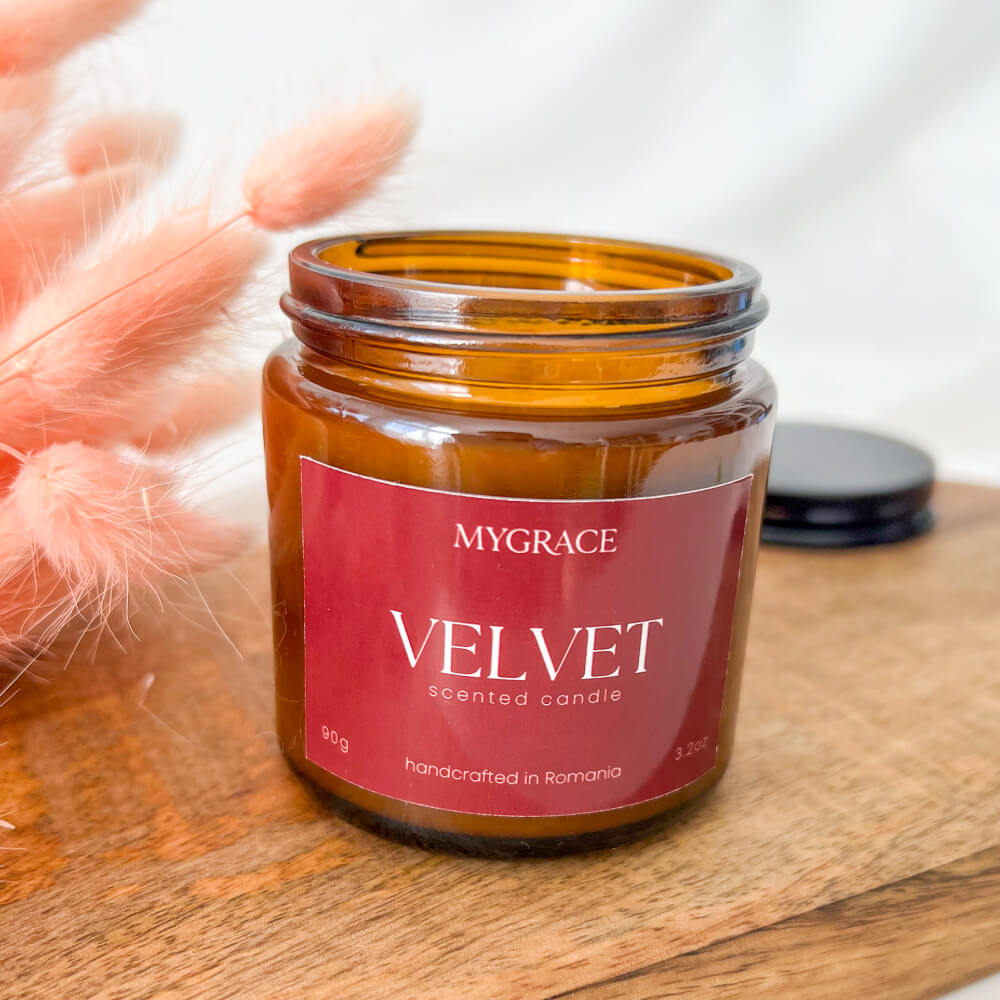 Lumânare parfumată handmade VELVET MyGrace